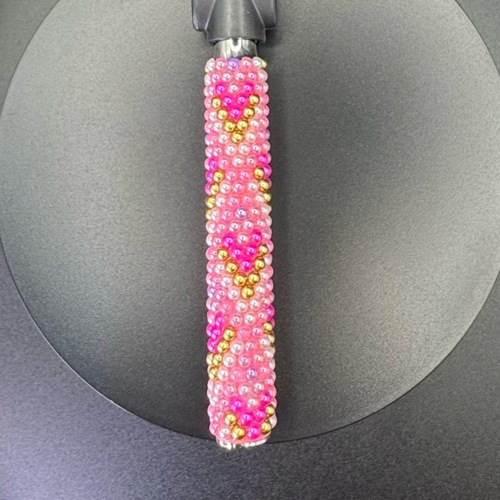 Pink Rhinestone 510 Threaded Battery - Picture 4 of 4